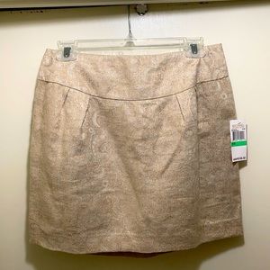 Michael Kors Skirt, size 8, color: Sand/Gold